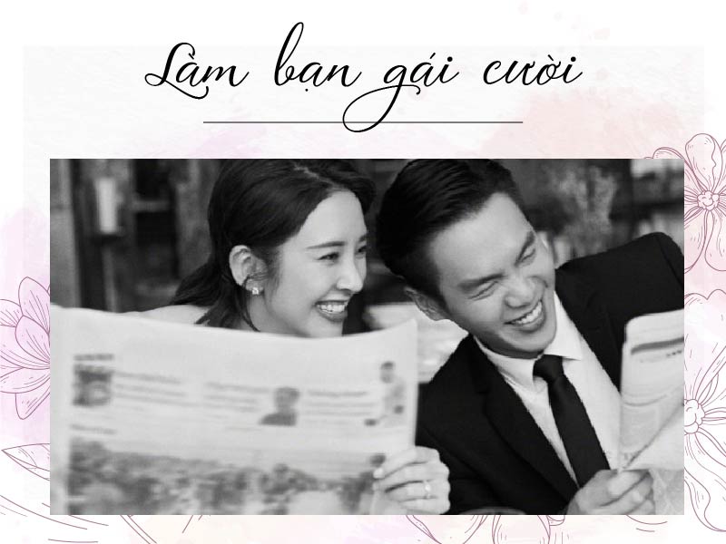 Con trai thích làm bạn gái cười