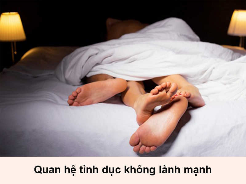Quan hệ tình dục không lành mạn dẫn đến bệnh phụ khoa