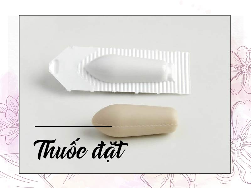 Sử dụng thuốc đặt để điều trị viêm lộ tuyến cổ tử cung