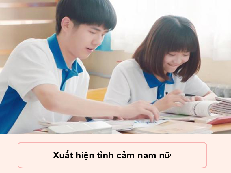 Bắt đầu xuất hiện tình cảm và mối quan hệ nam nữ