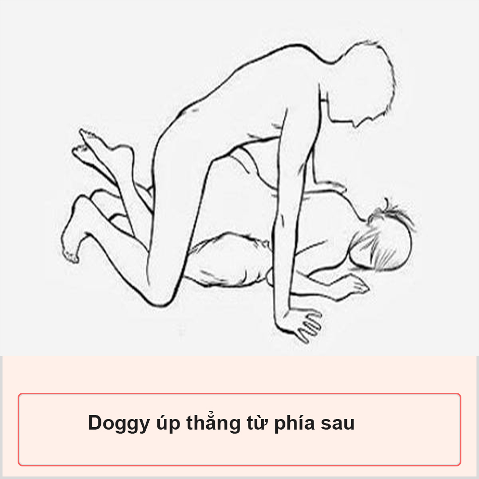 Doggy úp thẳng từ phía sau