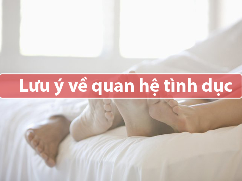 Những lưu ý về quan hệ tình dục sau khi đặt vòng tránh thai