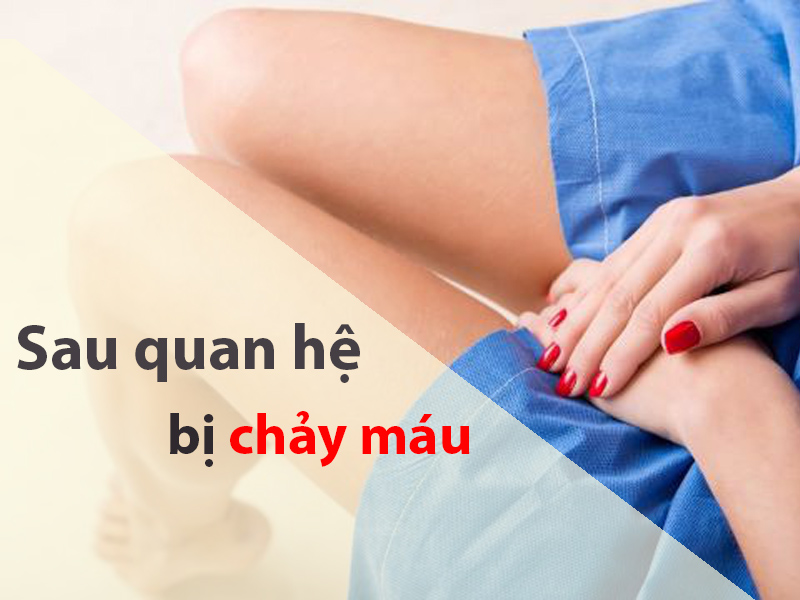 Sau khi đặt vòng, quan hệ xong bị ra máu có nguy hiểm không?