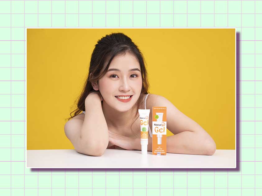 Nacurgo gel giúp giảm thâm mụn hiệu quả