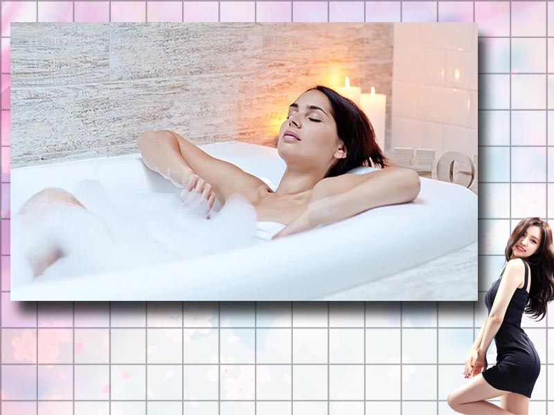 Không nên ngâm mình trong bồn tắm khi có kinh nguyệt