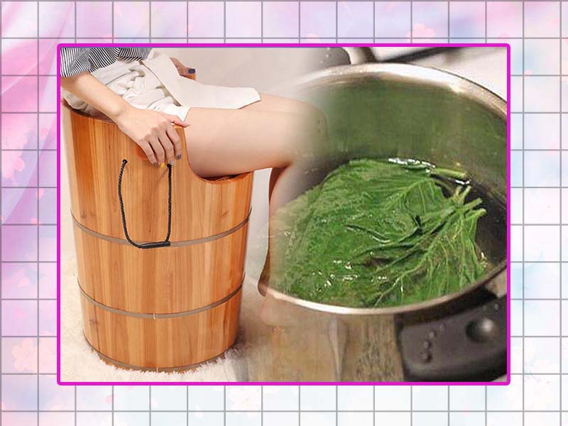Xông hơi vùng kín bằng lá trầu không