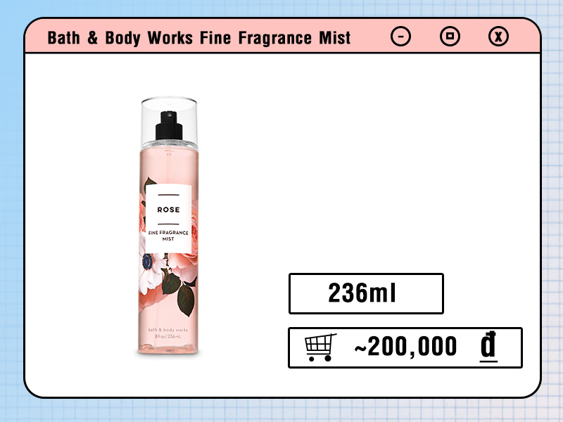 Bath & Body Works Fine Fragrance Mist