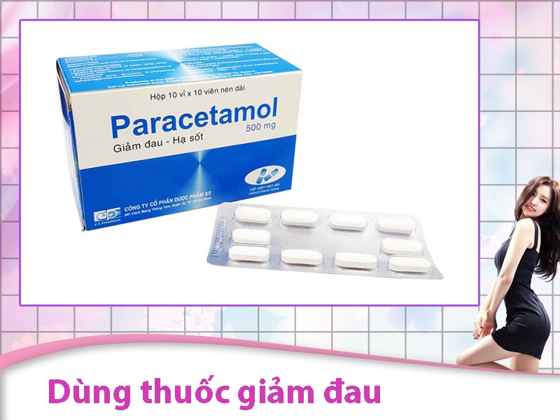 Dùng thuốc giảm đau