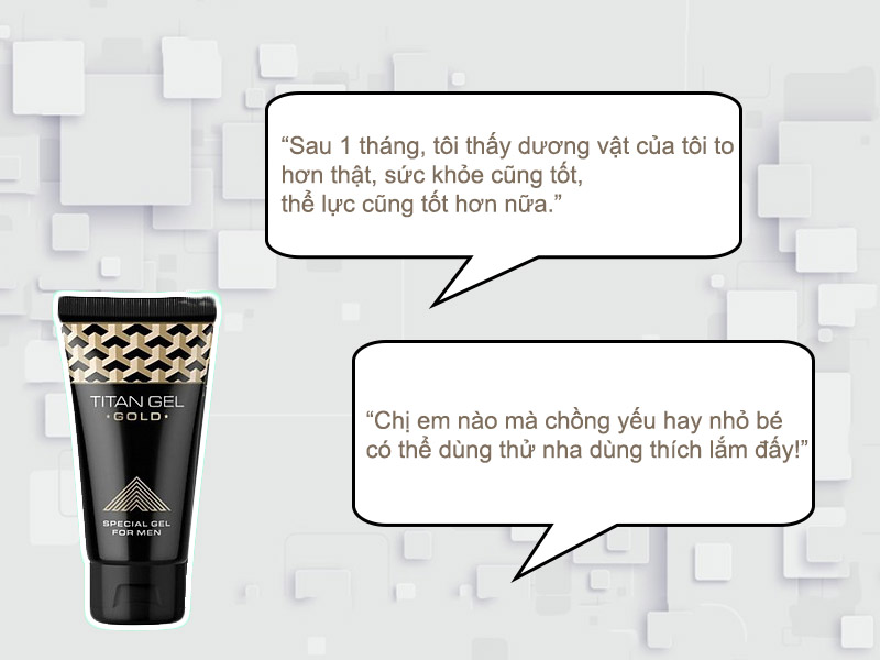 Review về Titan Gel Gold