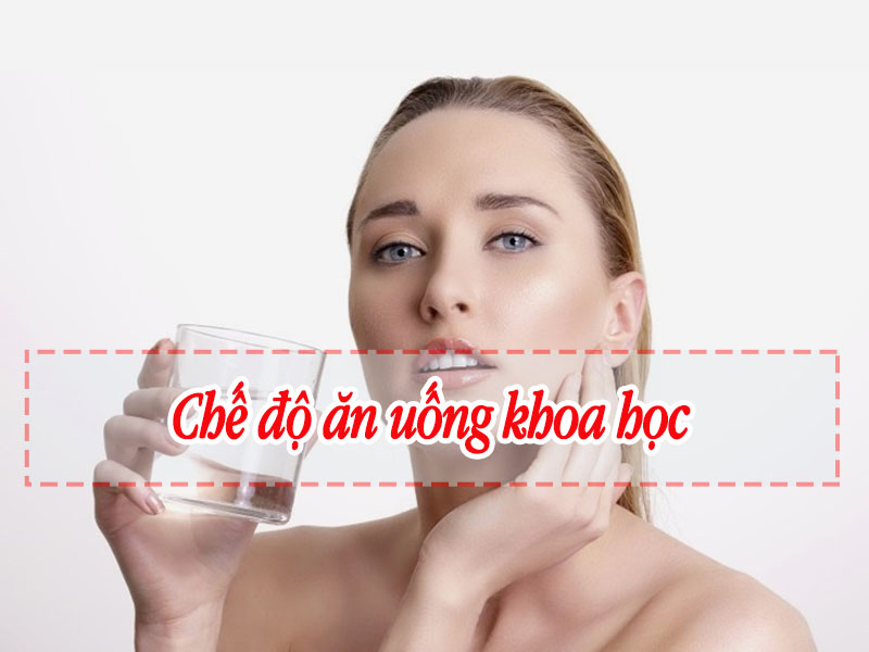 Thực hiện chế độ ăn uống khoa học giúp da trắng sáng tự nhiên