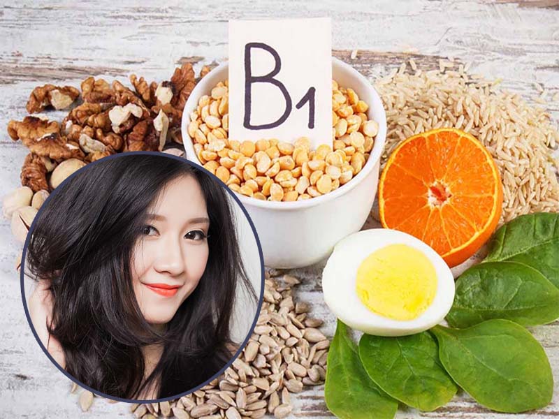 Kích thích mọc tóc bằng vitamin B1