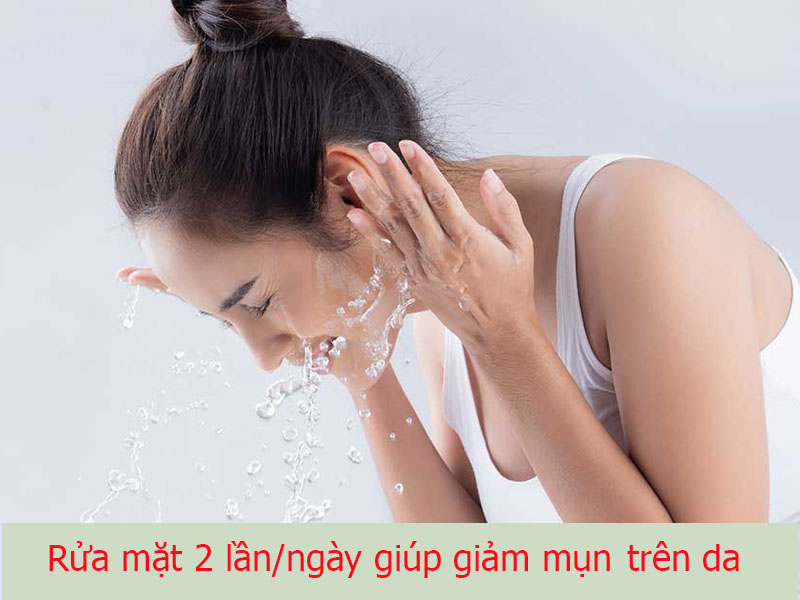 Rửa mặt thường xuyên