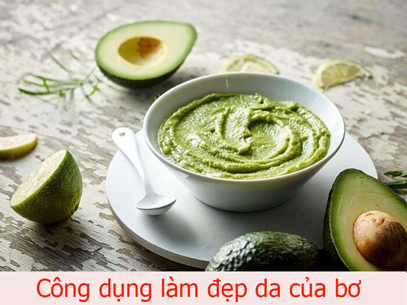 công dụng làm đẹp da của bơ