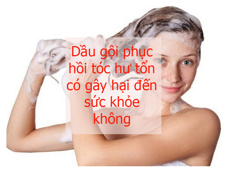 dầu gội phục hồi tóc hư tổn có gây hại đến sức khỏe không?